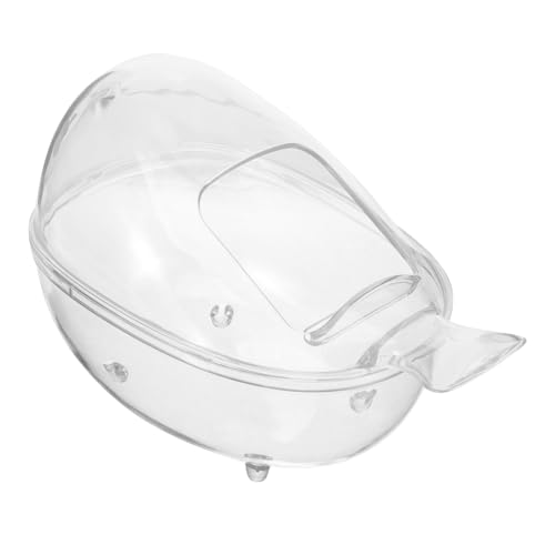 Supvox Sandbad für Hamster Haustier Badewanne waschbar Badezimmer für kleine Tiere Hamsterzubehör meerschweinchen Toilette Hamsterbett Ratten -Versteck Plastik Transparent Supvox Sandbad für Hamster Haustier Badewanne waschbar Badezimmer für kleine Tiere Hamsterzubehör meerschweinchen Toilette Hamsterbett Ratten -Versteck Plastik Transparent von Supvox