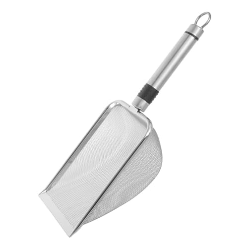 Supvox Schaufel Für Katzenstreu Sichter Schwer Sieben Schaufeln Wurf Bußgeld Mesh-streuschaufel Scoop Sichtung Schaufel Aus Edelstahl Für Katzen Müllschaufel Rostfreier Stahl Silver Supvox Schaufel Für Katzenstreu Sichter Schwer Sieben Schaufeln Wurf Bußgeld Mesh-streuschaufel Scoop Sichtung Schaufel Aus Edelstahl Für Katzen Müllschaufel Rostfreier Stahl Silver von Supvox