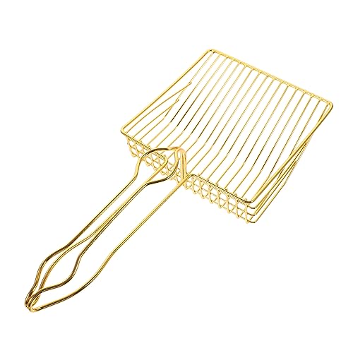 Supvox Schaufel für Katzenstreu Scoop Post automatisch Wurf Liner cat Litter Shovel katzenstreu schippe wiederverwendbarer Mülleimer Haustier-Katzenstreu-Schaufel Metall Golden Supvox Schaufel für Katzenstreu Scoop Post automatisch Wurf Liner cat Litter Shovel katzenstreu schippe wiederverwendbarer Mülleimer Haustier-Katzenstreu-Schaufel Metall Golden von Supvox