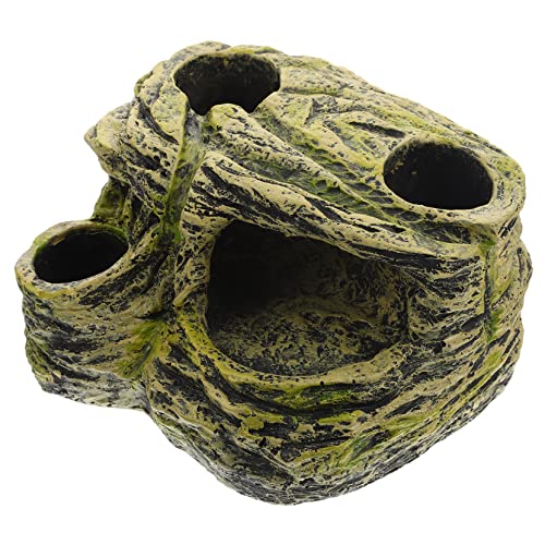 Supvox Schildkröten Versteck aus Harz Kletterplattform für Aquarien Habitat für Reptilien und Funktional als Supvox Schildkröten Versteck aus Harz Kletterplattform für Aquarien Habitat für Reptilien und Funktional als von Supvox