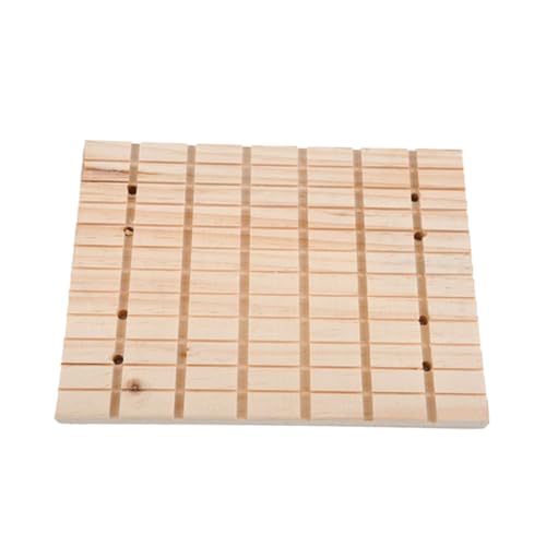 Supvox Kratzbrett Aus Holz Für Haustiere Krallenschleifspielzeug Für Kleintiere Für Hamster von Supvox