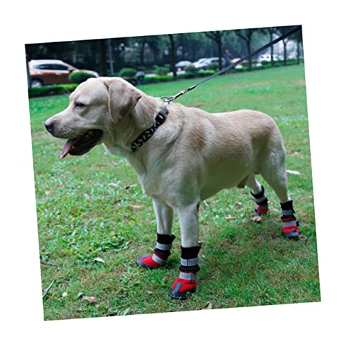 Supvox Schuhe für Hunde hundeschuhe Hunde Schuhe Dog Shoes warme Stiefel zum Welpenspiel Winterstiefel für Hunde Welpen Schneeschuhe Hundestiefel Haustierschuhe Samojede Haustierzubehör von Supvox