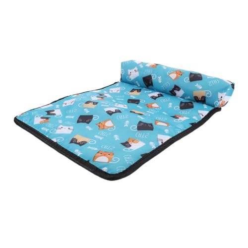 Supvox Selbstkühlende Katzenmatte mit Langlebigem Kühlendes Sommer Pad für Haustiere Strapazierfähige Kühlmatte für Katzen und Kleine Hunde Schlafplatz bei Hitze von Supvox