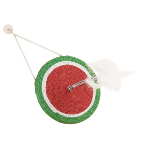 Supvox Kratzbretter Katzenspielzeug Katzenkratzbrett Für Hauskatzen Sisal-kratzpad Interaktives Katzenspielzeug Feder-Teaser Supvox Kratzbretter Katzenspielzeug Katzenkratzbrett Für Hauskatzen Sisal-kratzpad Interaktives Katzenspielzeug Feder-Teaser von Supvox