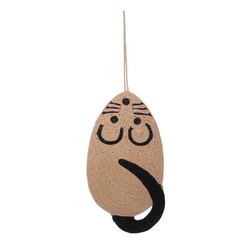 Supvox Sisal Katzen Griff Katzen katzenmöbel Katzen Kratzspielzeug Katzenkratzbrett Katzenkratzspielzeug Katzenkratzer Katze Kratzbaum für Katzenspielzeug Eva Coffee von Supvox