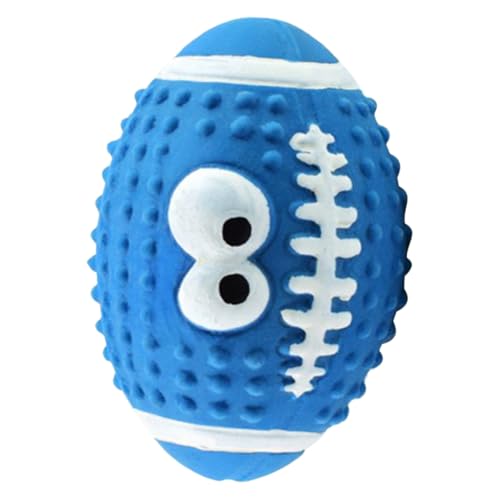 Supvox Interaktives Hundespielzeug Quietschender Rugby-fußball Aus Latex Für Mittelgroße/große Hunde Lustige Spielzeit Supvox Interaktives Hundespielzeug Quietschender Rugby-fußball Aus Latex Für Mittelgroße/große Hunde Lustige Spielzeit von Supvox