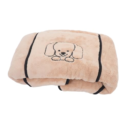 Supvox Weiche Fleece-hundedecke Taschendecke Extra Weiche Decke Für Haustiere Hundehandtuch Zum Abtrocknen Super Saugfähig Mittelgroß Haustierhandtuch Schnelltrocknend Multifunktional von Supvox