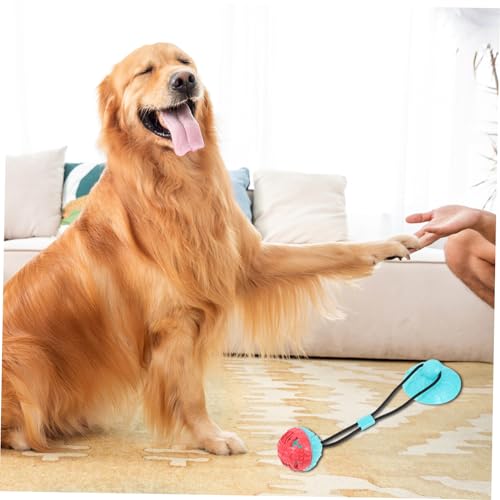 Supvox TPR Hundespielzeug Saugnapf Interaktiver Kauspielzeug Ball Selbstspielend Strapazierfähig Für Aggressive Beißer Energieabbau Supvox TPR Hundespielzeug Saugnapf Interaktiver Kauspielzeug Ball Selbstspielend Strapazierfähig Für Aggressive Beißer Energieabbau von Supvox