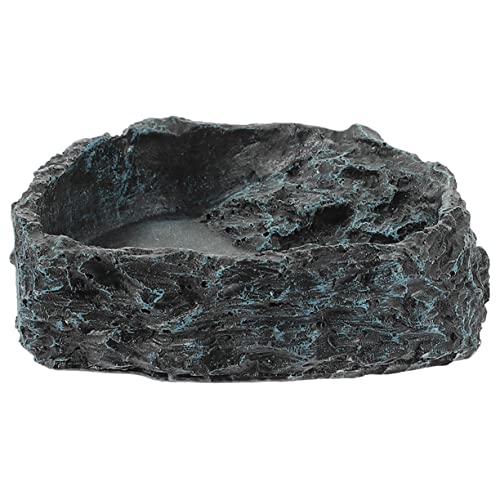 Supvox Tier Wasserschale Haustier Wasserschale Reptilien Tank Dekoration Terrarium Wasserschale Amphibien Futterschale Reptilien Tränkeschale Bartagamen Futterschale Supvox Tier Wasserschale Haustier Wasserschale Reptilien Tank Dekoration Terrarium Wasserschale Amphibien Futterschale Reptilien Tränkeschale Bartagamen Futterschale von Supvox
