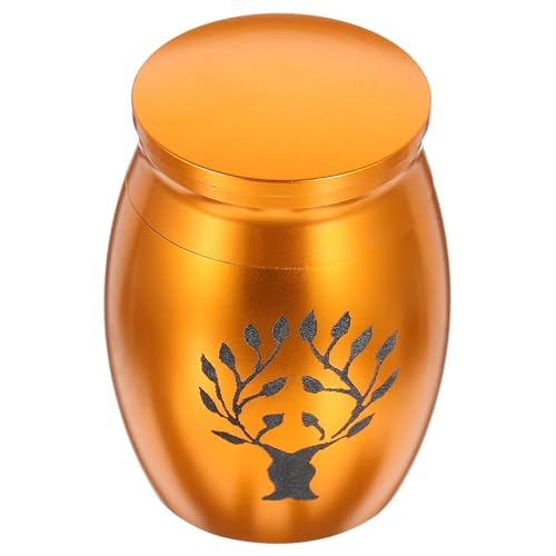 Supvox Tierurne für Haustiere Hochwertige Gedenkbox für Tierasche mit Sicherem Deckel für Katzen Stilvolles Design für Bleibende Erinnerungen von Supvox