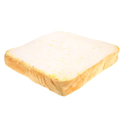 Supvox Toastförmiges Haustierkissen mit Elastischem Schwammkern Abnehmbar und Waschbar Plüschiges Sitzpolster für Katzen und Kleine Hunde zum Schlafen und Ausruhen von Supvox