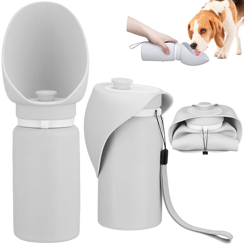 Supvox Hundetrinkflasche Faltbarer Wasserspender Für Hunde Tragbar Und Auslaufsicher Für Unterwegs Beim Wandern Oder Camping von Supvox