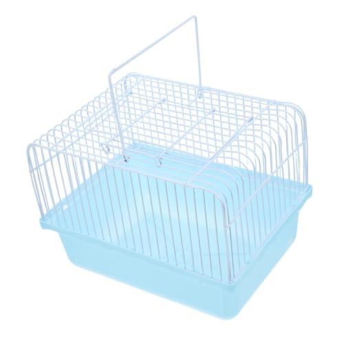 Supvox Vogeltransportbox Mit Doppeltem Verwendungszweck Innenkäfig Tragbarer Reisekäfig Für Kleintiere Vogelschaukäfig Aus Abs-Material von Supvox