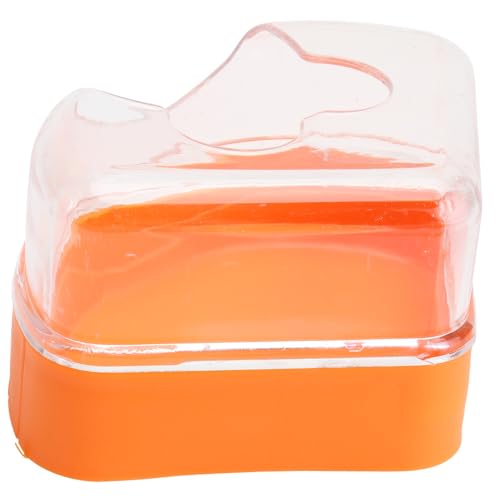 Supvox Transparente Hamster Toilette Badebecken für Kleintiere Atmungsaktiv und Geruchsfrei Stilvolles Hamster Badezimmer für Gesundes Wohlbefinden von Supvox