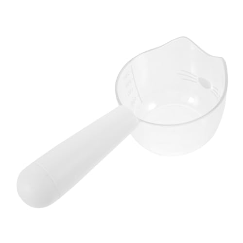 Supvox Transparenter Messlöffel für Haustierfutter mit Kleiner Kunststoff Löffel und Clip Geeignet für Katzen und Hundefutter Praktisch zum Abmessen und Portionieren von Nassfutter Weiße Supvox Transparenter Messlöffel für Haustierfutter mit Kleiner Kunststoff Löffel und Clip Geeignet für Katzen und Hundefutter Praktisch zum Abmessen und Portionieren von Nassfutter Weiße von Supvox