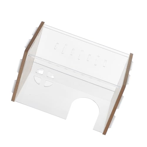 Supvox Transparentes Versteck für Hamster Hamsterhäuser aus Versteck verstecktes Haus Hamster Habitat Decor Hamster Unterschlupf Hamsterhaus Hamsterversteckhaus Hamsternest Acryl Supvox Transparentes Versteck für Hamster Hamsterhäuser aus Versteck verstecktes Haus Hamster Habitat Decor Hamster Unterschlupf Hamsterhaus Hamsterversteckhaus Hamsternest Acryl von Supvox