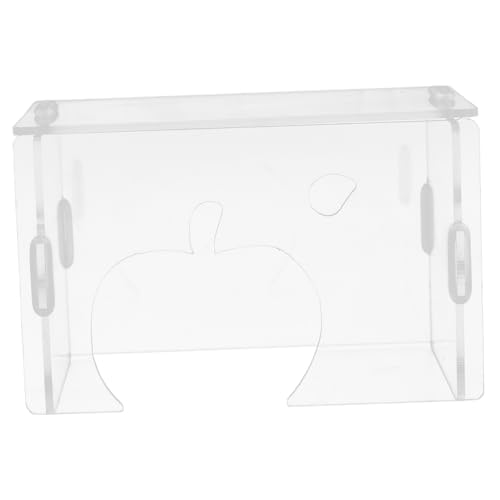 Supvox Hamsterkäfig-verstecke Aus Transparentem Material Unterschlupfhaus Für Kleintiere Spielzeug Und Dekor Für Hamster Rennmäuse Ratten Mäuse Und Igel von Supvox
