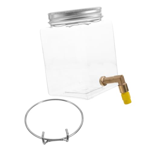 Supvox Papageien-wasserbrunnen – Vogelkäfig-wasserspender Für Vögel Automatische Vogeltränke Sittich-wasserzufuhr Supvox Papageien-wasserbrunnen – Vogelkäfig-wasserspender Für Vögel Automatische Vogeltränke Sittich-wasserzufuhr von Supvox