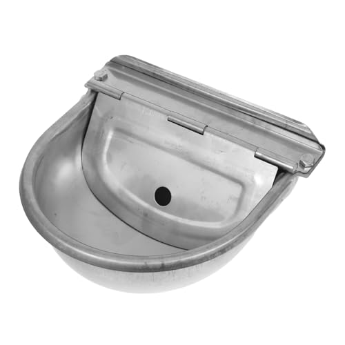 Supvox Automatischer Wasserspender Edelstahl Schwimmerventil Trog für Hunde Hühner Pferde Supvox Automatischer Wasserspender Edelstahl Schwimmerventil Trog für Hunde Hühner Pferde von Supvox