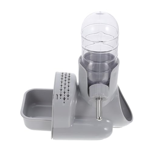 Supvox Hamster Wasserflasche Für Meerschweinchen Und Kaninchen Auslaufsicherer Automatischer Trinkspender Mit Ballmechanismus Und Rutschfestem Boden Als Futter Und Trinkstation von Supvox