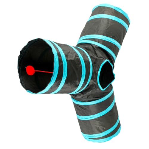 Supvox Spieltunnel Für Katzen Kätzchen-Tunnel Röhre Lustige Übung Katzenspielzeug Tragbares Design von Supvox