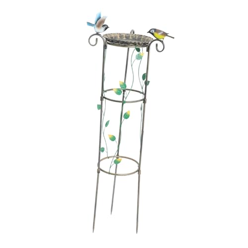 Supvox Vogelhäuschen Zum Klettern Vogelfütterer Kletterhilfe Für Pflanzen Dekoratives Vogelhäuschen Dark Brown Eisen Supvox Vogelhäuschen Zum Klettern Vogelfütterer Kletterhilfe Für Pflanzen Dekoratives Vogelhäuschen Dark Brown Eisen von Supvox
