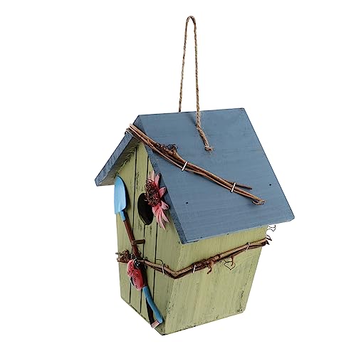 Supvox Vogelhaus Aus Holz Vogelnest Holziges Vogelhaus Vogelkäfige Gartenvogelhütte Für Käfig Nymphensittichhaus Neuartige Hüttennistkästen Kolibrikäfig von Supvox