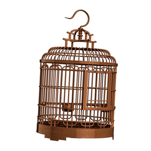 Supvox Kunststoff Vogelkäfig Tragbar Für Zebrafinken Sittiche Nymphensittiche Kleine Heimvögel Mit Großzügigem Platzangebot Und Einfacher Reinigung von Supvox