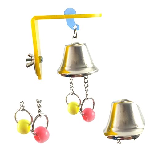 Supvox Papagei Vogel Kauen Spielzeug Edelstahl Papagei Spielzeug Käfig Hängen Farbe Zufällig Supvox Papagei Vogel Kauen Spielzeug Edelstahl Papagei Spielzeug Käfig Hängen Farbe Zufällig von Supvox