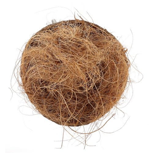 Supvox Papageiennest Kokosnussschale Vogelhaus Kokosnüsse Papageienhaus Ruhevogelkäfig Vogelbett Dekoratives Nest Supvox Papageiennest Kokosnussschale Vogelhaus Kokosnüsse Papageienhaus Ruhevogelkäfig Vogelbett Dekoratives Nest von Supvox