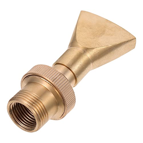 Supvox Messing-brunnen-sprinklerdüse Kupfer-teichsprüher Fächerförmiger Wassersprüher 1/2 Und 3/4 Zoll Garten-wasserspiel Supvox Messing-brunnen-sprinklerdüse Kupfer-teichsprüher Fächerförmiger Wassersprüher 1/2 Und 3/4 Zoll Garten-wasserspiel von Supvox