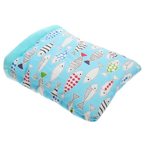 Supvox Warmer Kleintier Schlafsack aus Baumwolle für Meerschweinchen Igel Hamster und Zuckergleiter Gemütliche Kuschelhöhle für Kleine Nager für Kalte Wintertage Passend für Diverse von Supvox