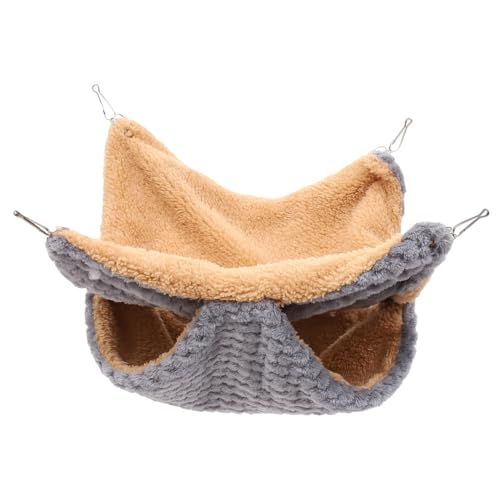 Supvox Chinchilla-meerschweinchenbett Weiches Warmes Hängemattennest 34 X 34 cm Rattenbedarf Bequem Für Haustiere von Supvox