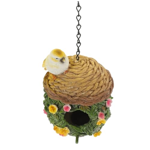 Supvox Hängende Vogelheim Papagei Nistkasten Vogel Warmes Nest Garten Vogelhaus Dekoratives Nest Outdoor Vogel Ruhenest Supvox Hängende Vogelheim Papagei Nistkasten Vogel Warmes Nest Garten Vogelhaus Dekoratives Nest Outdoor Vogel Ruhenest von Supvox