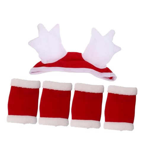 Supvox Weihnachts Pferdekostüm Zubehör mit Hut und Beinwickeln Strapazierfähiges Robust Schutz Pferde Schnelles Anlegen Festliches Design für Weihnachtsparaden und Feiern Supvox Weihnachts Pferdekostüm Zubehör mit Hut und Beinwickeln Strapazierfähiges Robust Schutz Pferde Schnelles Anlegen Festliches Design für Weihnachtsparaden und Feiern von Supvox