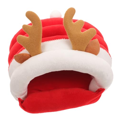 Supvox Weihnachtliches Hamster Nest Warmes Und Gemütliches Schlafhaus Für Kleine Tiere Dekorativer Weihnachtsdekor Mit -Design Für Chinchillas Und Meerschweinchen Supvox Weihnachtliches Hamster Nest Warmes Und Gemütliches Schlafhaus Für Kleine Tiere Dekorativer Weihnachtsdekor Mit -Design Für Chinchillas Und Meerschweinchen von Supvox