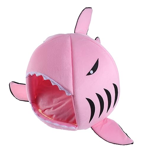 Supvox Pet Dog Cat Bed Nest Shark Winter Sleeping Bag Für Katzen Und Hunde Weiches Haustierbett s Für Drinnen Und Unterwegs von Supvox