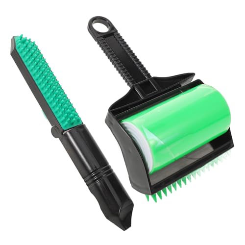 Supvox Wiederverwendbare Waschbare Fusselrolle für Tierhaare Ergonomischer Handroller für Trockene und Nasse Reinigung Kompakt und Leicht für Haushalt und Reisen Sofa und Bett von Supvox