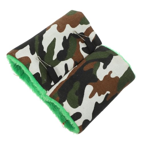 Supvox Winter Warmes Papageiennest Hängematte aus Baumwolle Mittlere Camouflages Design Sanft Strapazierfähiges Material Komfortables Brutnest für Kleine Vögel und Kleintiere Einfach im Supvox Winter Warmes Papageiennest Hängematte aus Baumwolle Mittlere Camouflages Design Sanft Strapazierfähiges Material Komfortables Brutnest für Kleine Vögel und Kleintiere Einfach im von Supvox