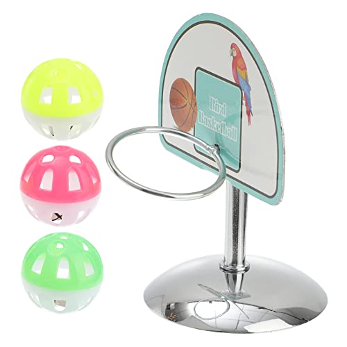 Supvox Papagei-Trainings-beißspielzeug Vogel-Desktop-Spielzeug Papagei-Basketball-Spielzeug Für Vögel Zufällige Farbe von Supvox