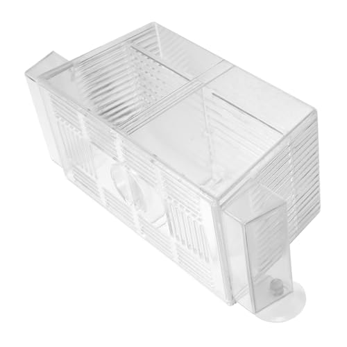 Supvox Transparente Fischbrutkasten Mit Trennwand Fischzuchtbox Für Aquarien Leichte Und Tragbare Incubator Box Für Aufzucht Von Fischen Und Garnelen Supvox Transparente Fischbrutkasten Mit Trennwand Fischzuchtbox Für Aquarien Leichte Und Tragbare Incubator Box Für Aufzucht Von Fischen Und Garnelen von Supvox