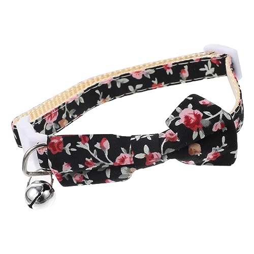 Supvox entzückendes Katzenhalsband seidenband bändchen Charisma farbband Ribbon Welpenhalsband verstellbares Hundehalsband einstellbar schmücken Zubehör Krawatte Polyester-Nylon von Supvox