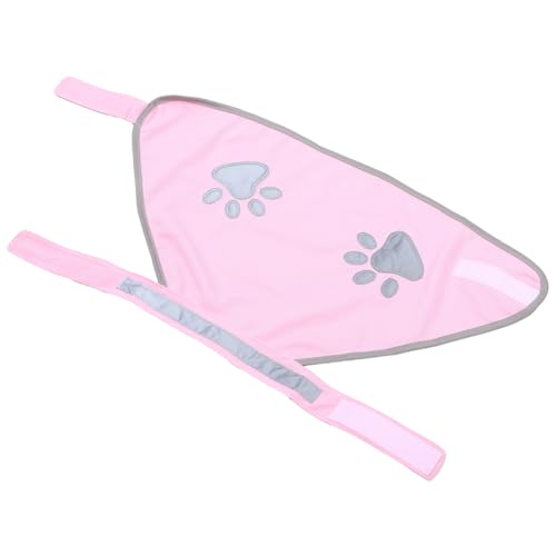 Supvox Hundeweste Sicherheits-reflektorweste für Mittelgroße Hunde Outdoor-haustierweste Fluoreszierendes Hundepfoten-Muster von Supvox