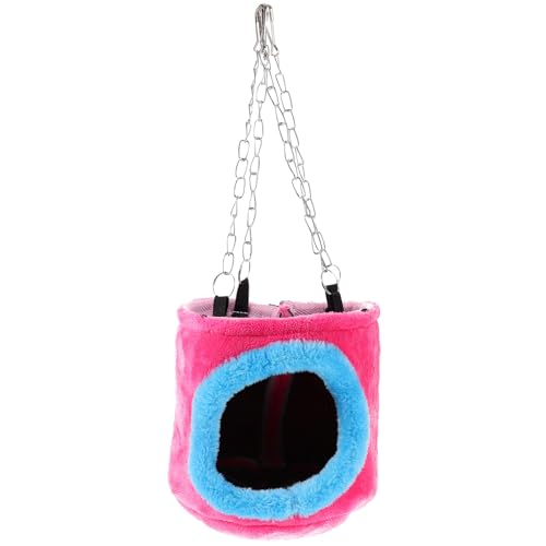Supvox Baumwollnest-hängematte – Kuschelhöhle Für Chinchillas Eichhörnchen Meerschweinchen Ratten Größe S 11 X 14 cm Warm Und Gemütlich von Supvox