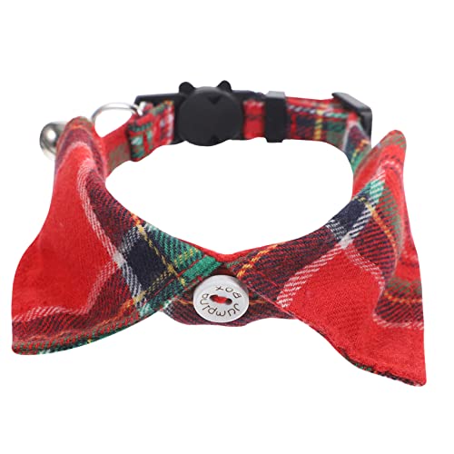 Supvox Katzenhalsbänder Für Mädchen Kariertes Halsband Mit Glöckchen Kätzchenhalsbänder Für Mädchen Katzenhalsbänder Haustierzubehör Supvox Katzenhalsbänder Für Mädchen Kariertes Halsband Mit Glöckchen Kätzchenhalsbänder Für Mädchen Katzenhalsbänder Haustierzubehör von Supvox