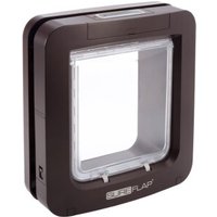 SureFlap Sure Flap Mikrochipgesteuerte Haustierklappe braun von SureFlap