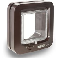 SureFlap Mikrochipgesteuerte Katzenklappe braun von SureFlap