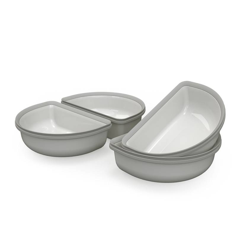 SureFeed Halbschalen 4-er Pack grau von Sure Petcare
