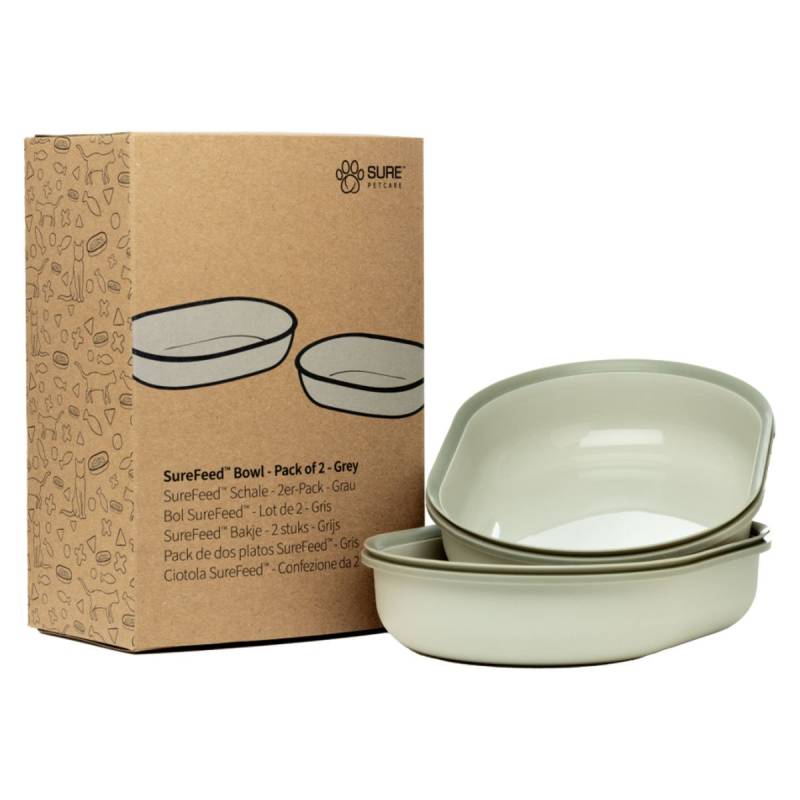 SureFeed® Schale 2er Pack grau von Sure Petcare