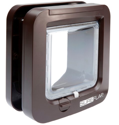 SureFlap Mikrochipgesteuerte Katzenklappe - Braun von SureFlap